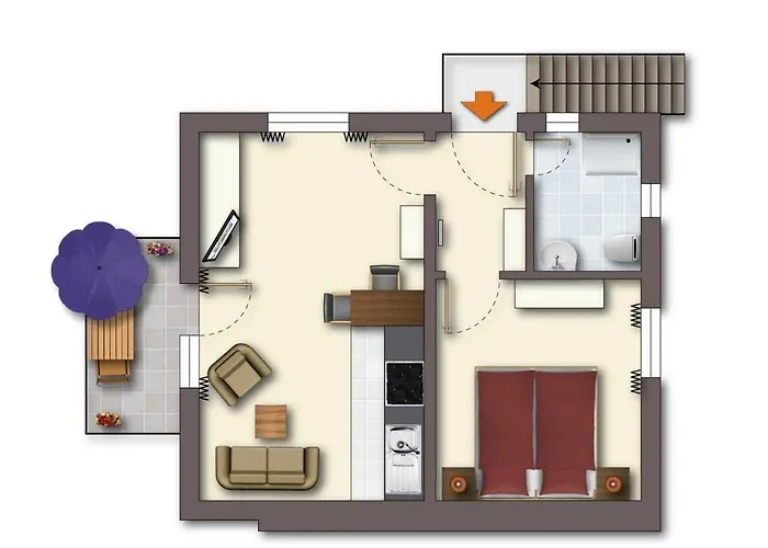 Am Schmachter شقة *